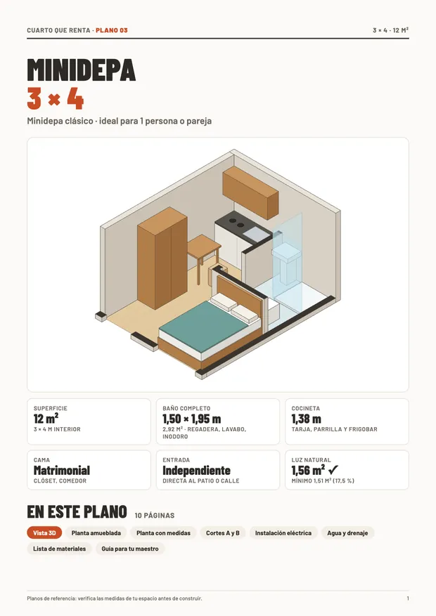 Portada de un plano